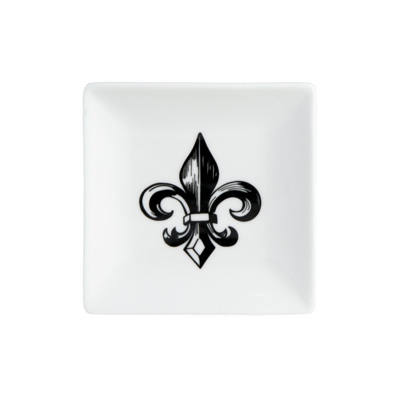 Fleur De Lis Trinket Tray
