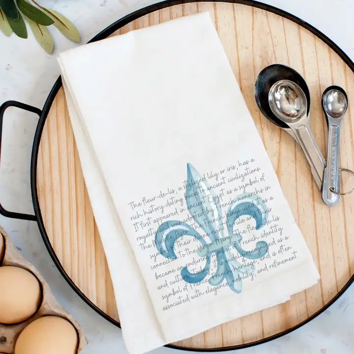 Fleur De Lis Definition Kitchen Towel