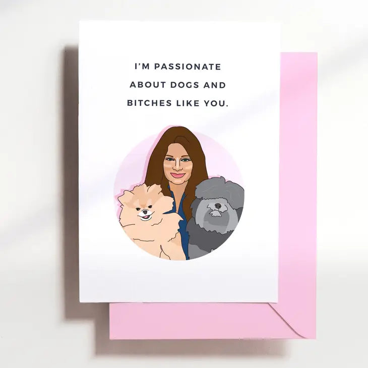 Lisa Vanderpump Greeting Card