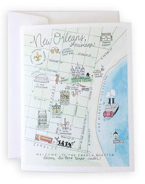 New Orleans Watercolor Boxed Set Note Cards
