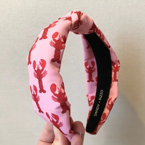 Pink Crawfish Headband