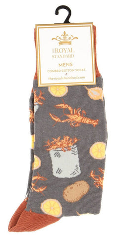 Men's Crawfish Boil Socks