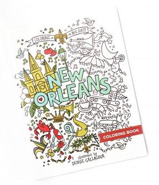 New Orleans Coloring Book