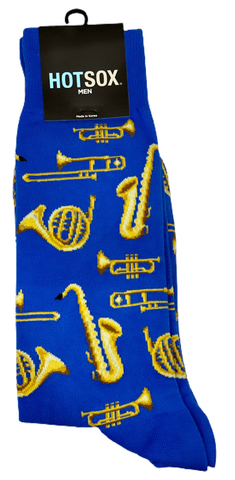 Blue Jazz Instrument Socks