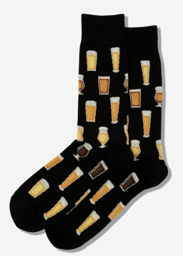 Men’s Beer Dark Blue Socks