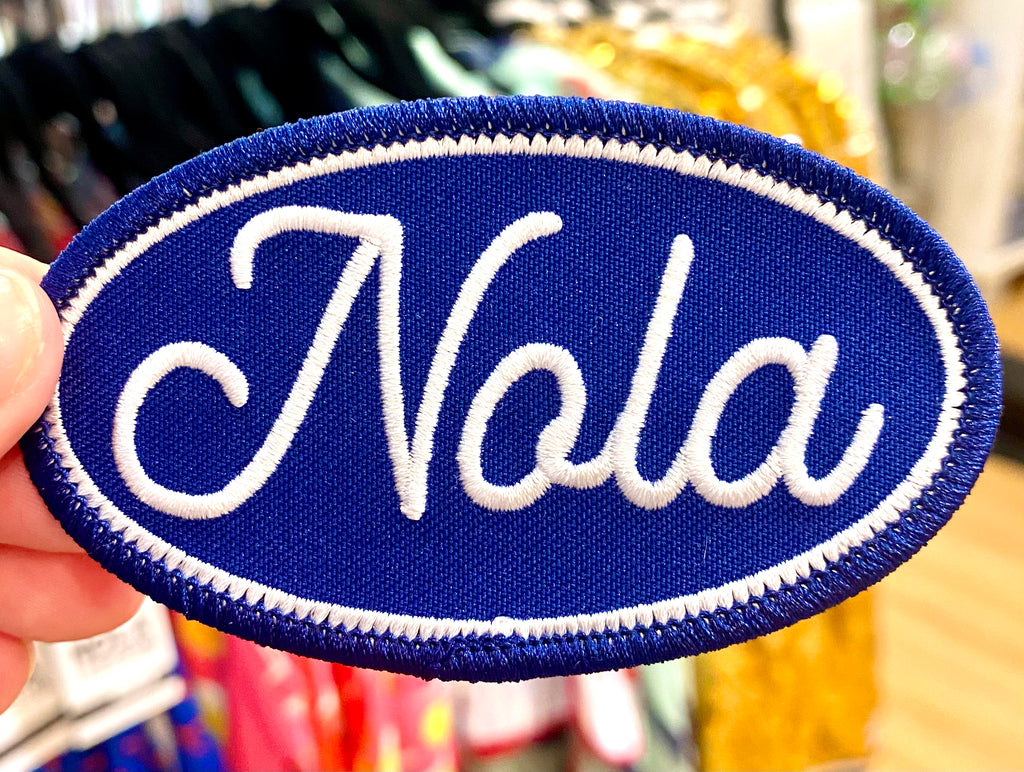 Navy Nola Patch