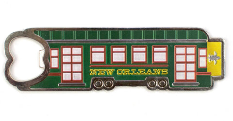 Streetcar Bottle Opener Magnet