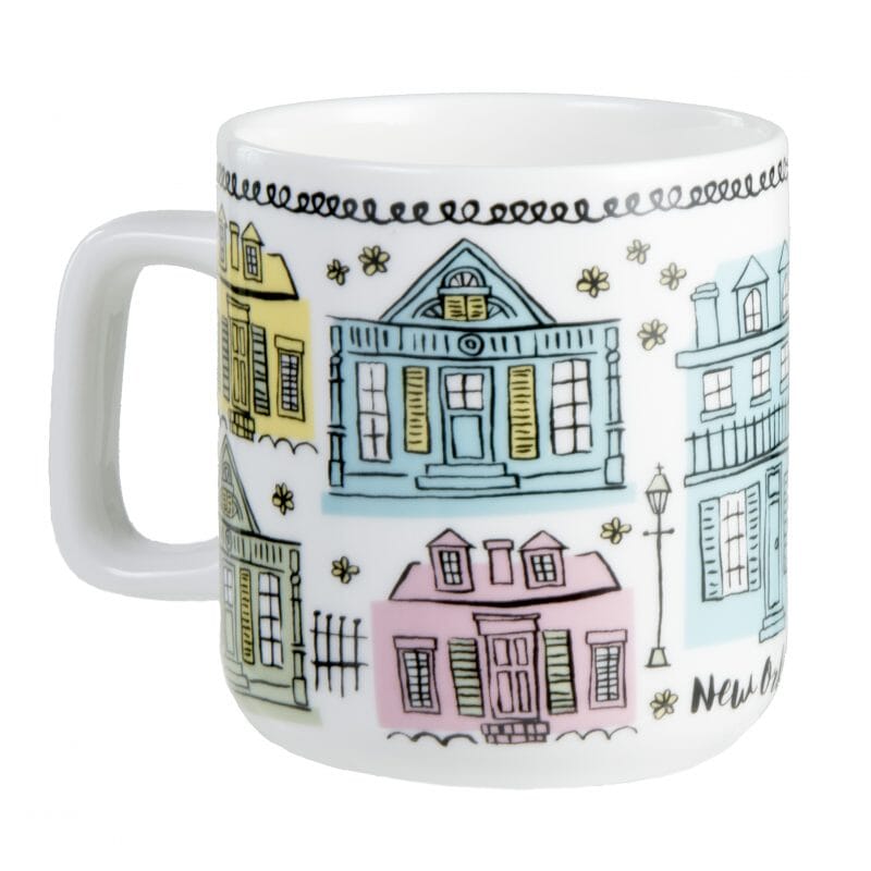 Creole Cottages Coffee Mug