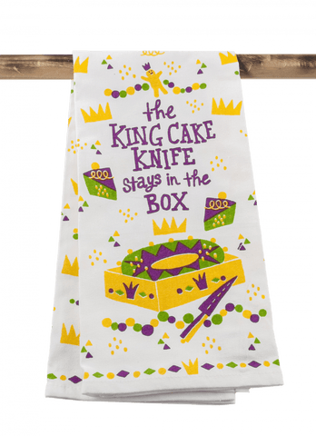 Kitchen Towel – The King Cake Knife