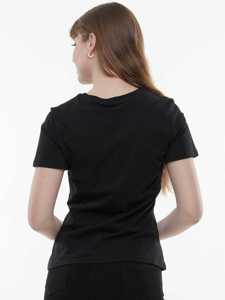 Game Day Black Sequin T-Shirt