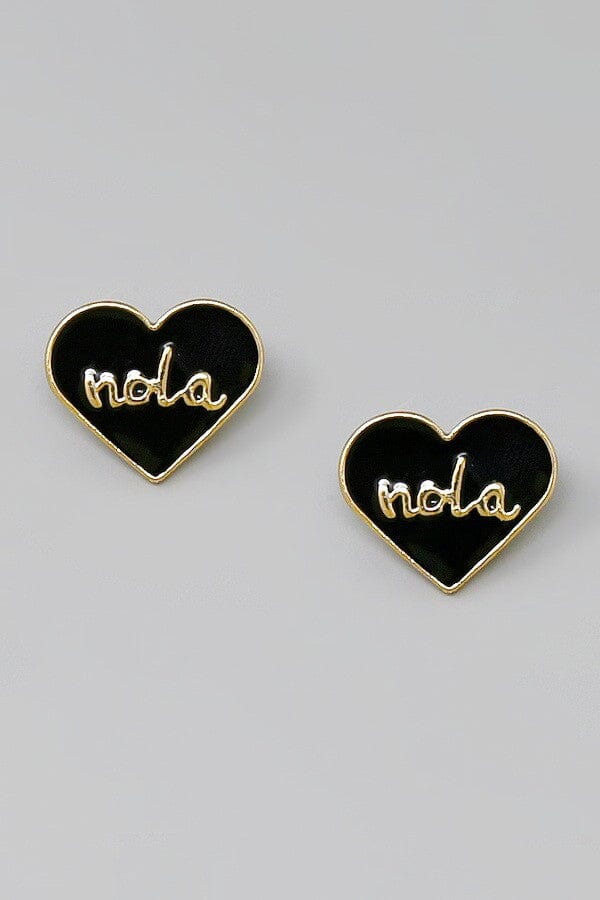 Nola Heart Earrings