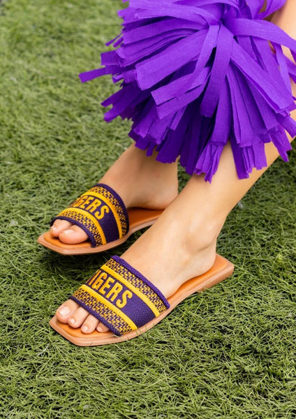 Tiger Game Day Sandals