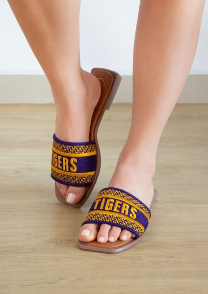 Tiger Game Day Sandals