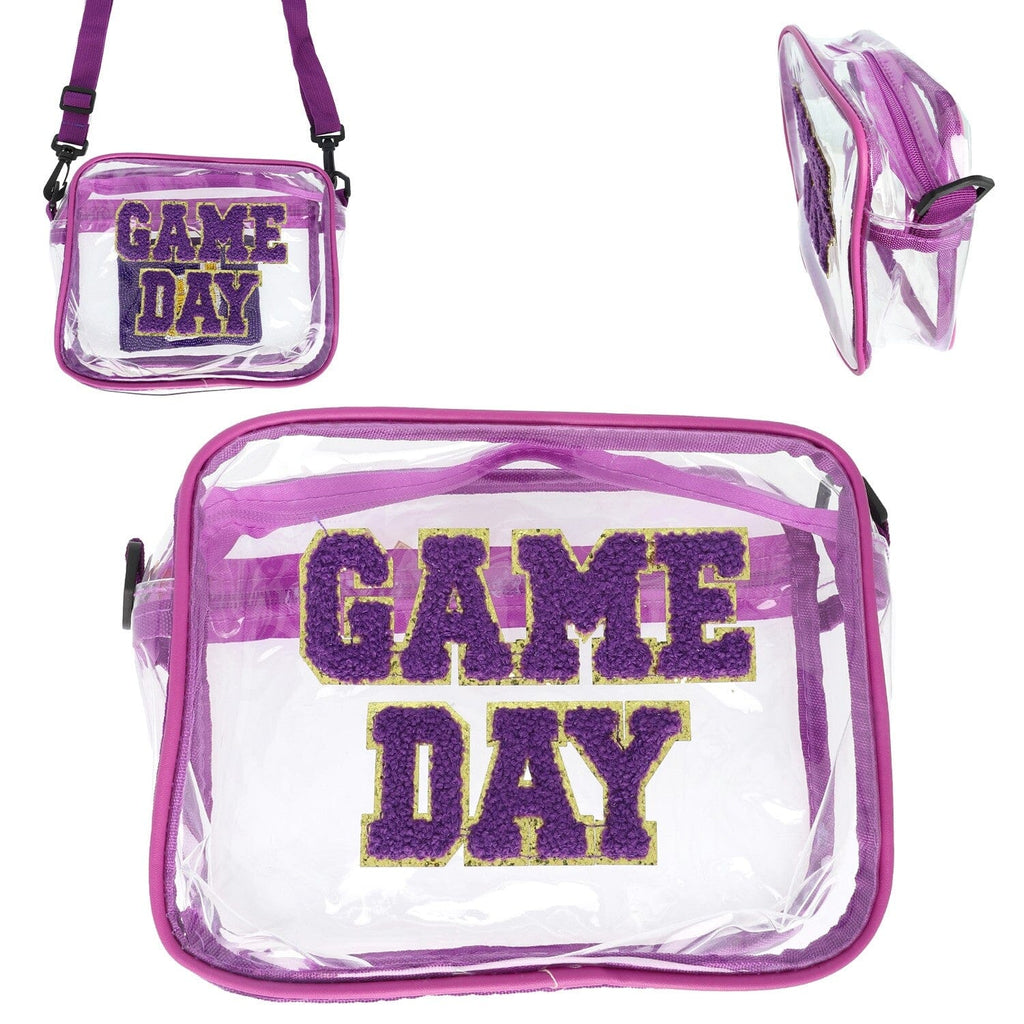 Clear Game Day LSU Purse