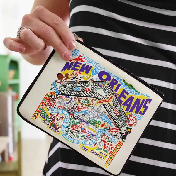 New Orleans Zip Pouch