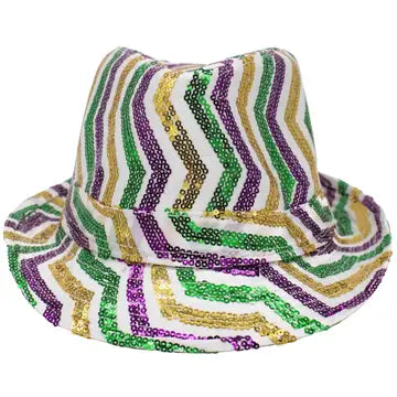 Mardi Gras Fedora