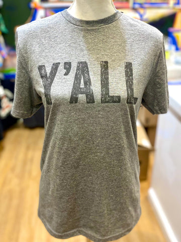 Y'all Block Type T-Shirt