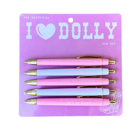 I love Dolly Pen Set