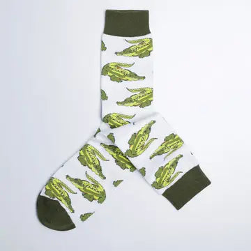 Men's Gator Gator Alligator Crew Socks