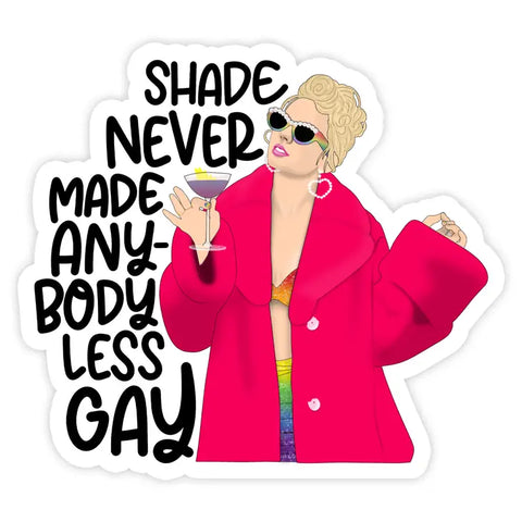 Taylor Swift Shade Quote Sticker