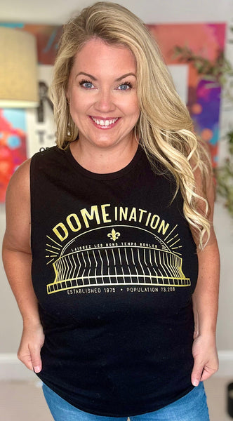 Domeination - Ladies Muscle Tank