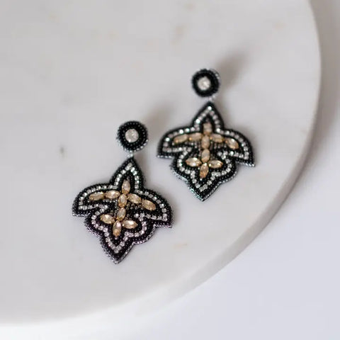 Fleur de Lis Gameday Earrings