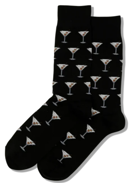 Men’s Martini Socks - Black