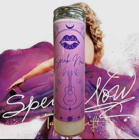 Speak Now Candle