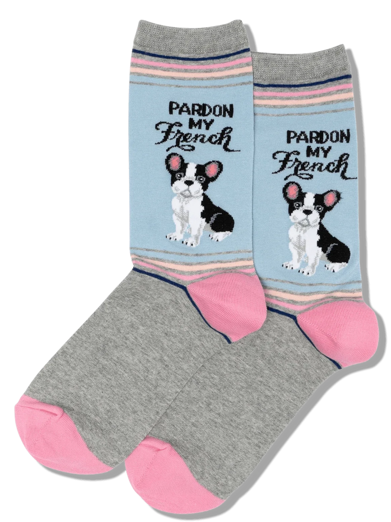 Women's Pardon My French Socks