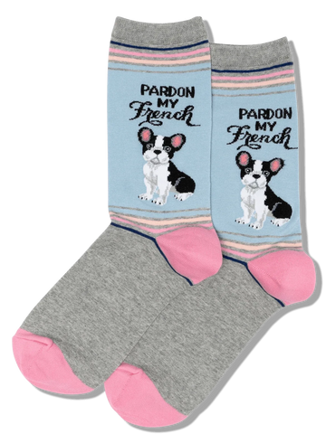 Women's Pardon My French Socks