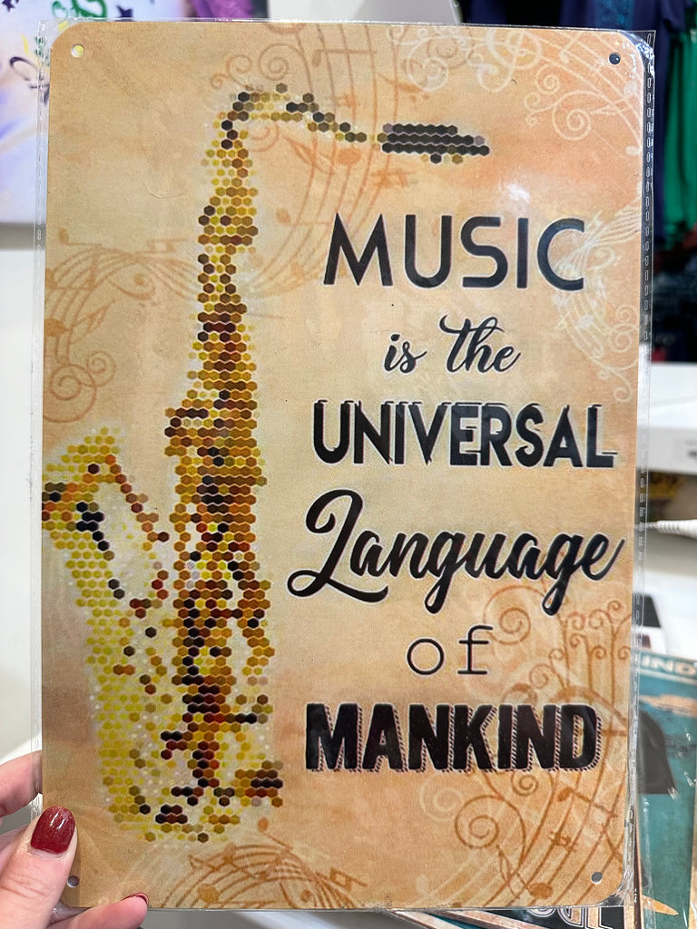 Music is the universal language artwork