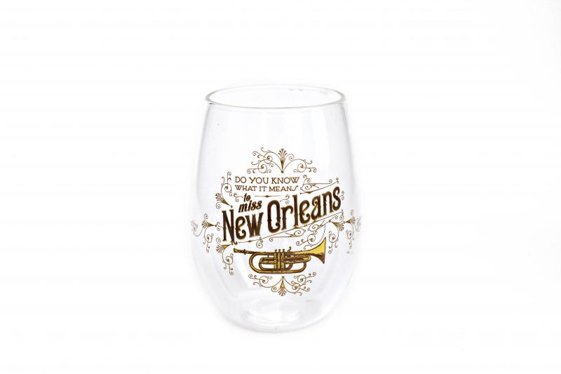 Wine Glass Miss New Orleans