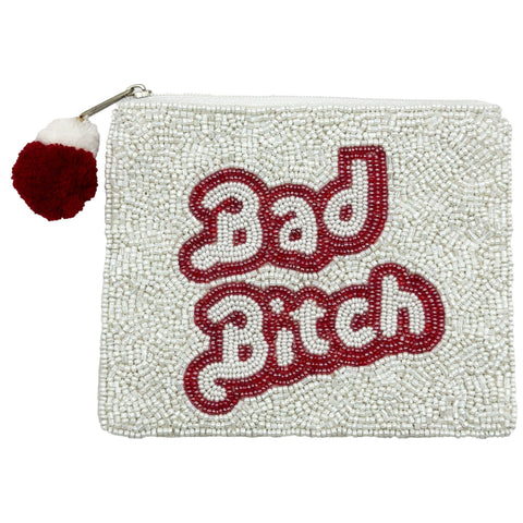 Bad Bitch Beaded Coin Purse