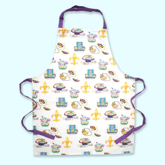 Mardi Gras Apron