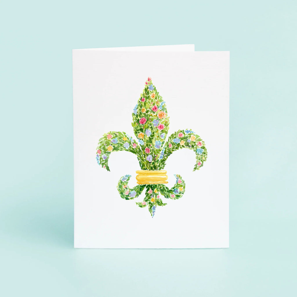 Fleur de Lis Greeting Card