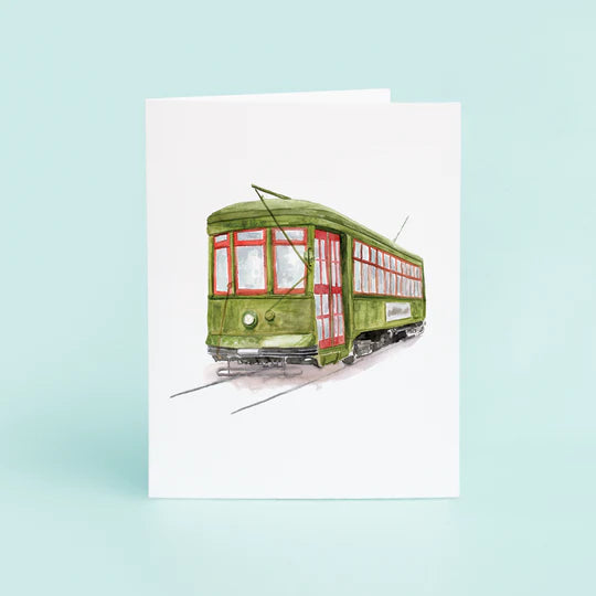 Streetcar Greeting Card