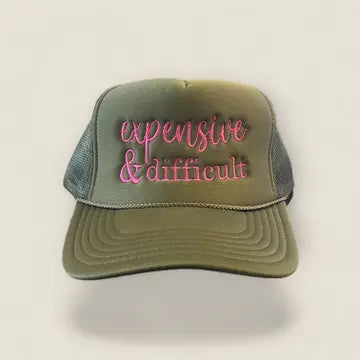 Expensive and Difficult Trucker Hat