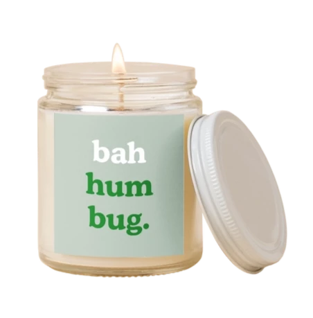Bah Hum Bug Candle