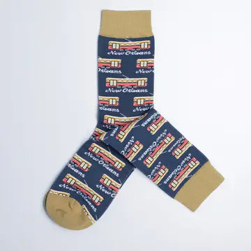 Women's New Orleans Streetcar Crew Socks