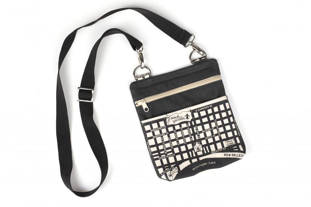 Cross Body Purse – French Quarter Map