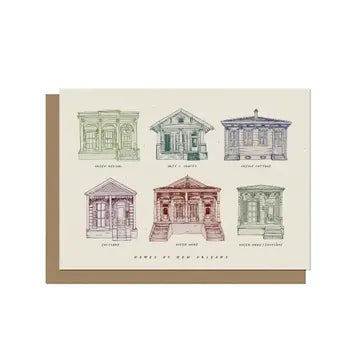 Homes of New Orleans Card