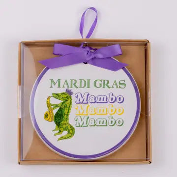 Mardi Gras Mambo Ornament