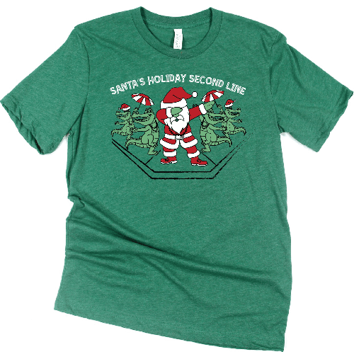 Santa's Holiday Second Line T-Shirt