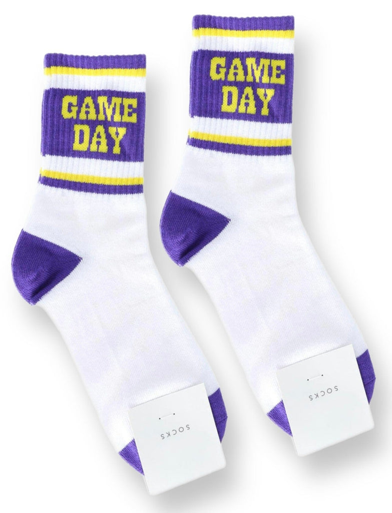 Women's LSU Game Day Socks
