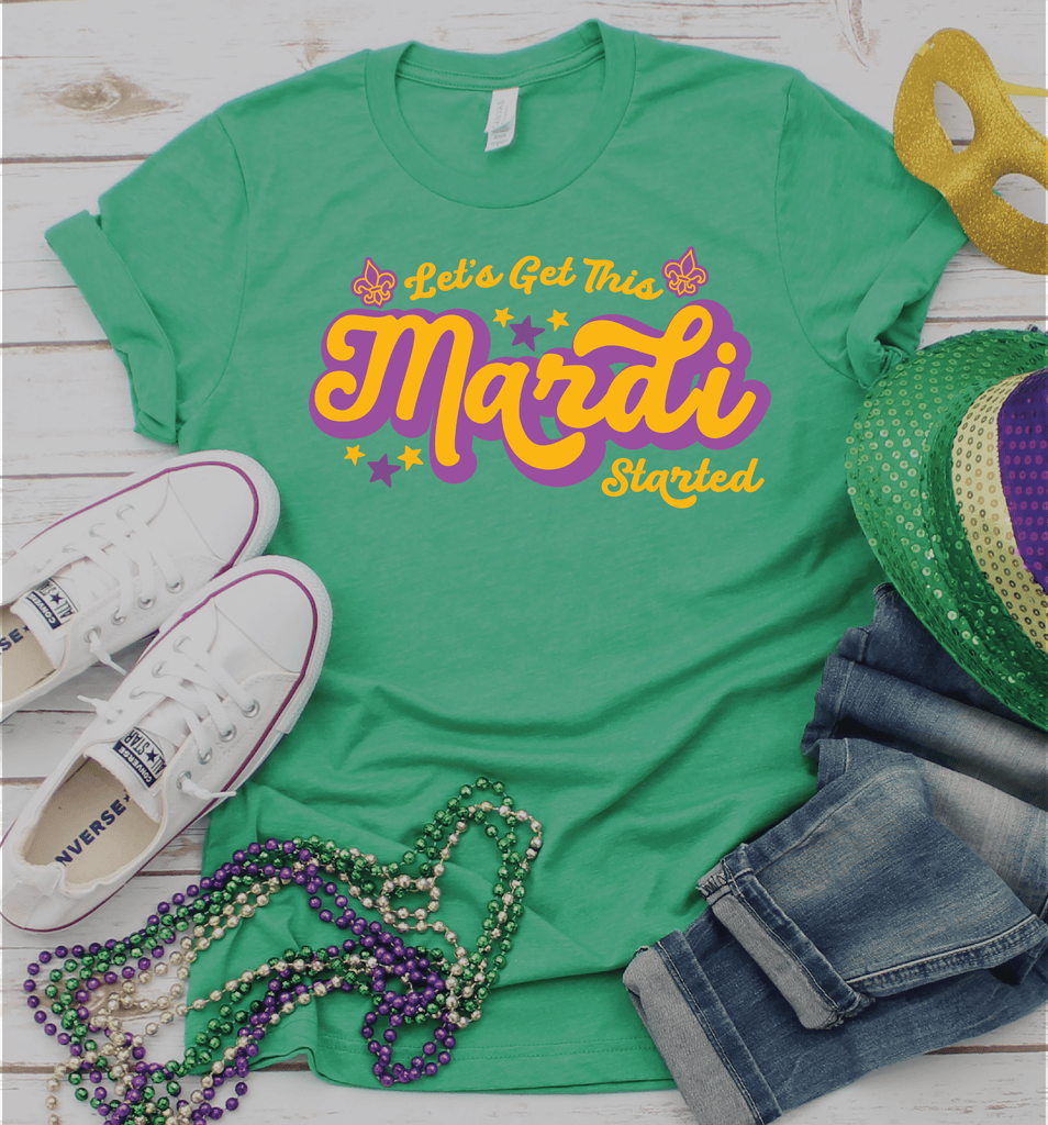 Let's Get This Mardi Started T-Shirt