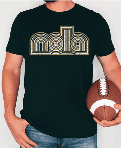 NOLA Gameday Lines T-Shirt
