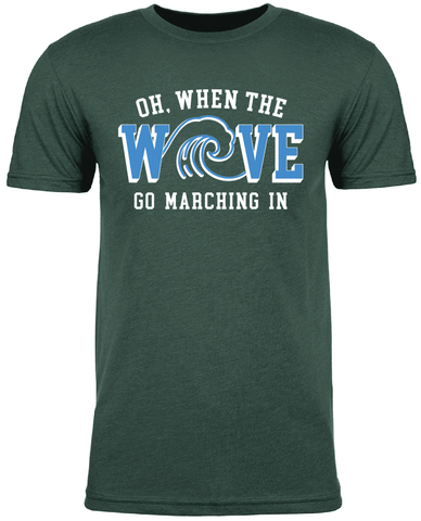 Oh, When the Wave Go Marching In, Tulane