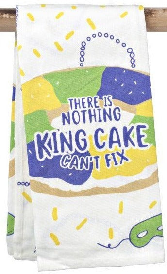 There is Nothing King Cake Can’t Fix Kitchen Towel