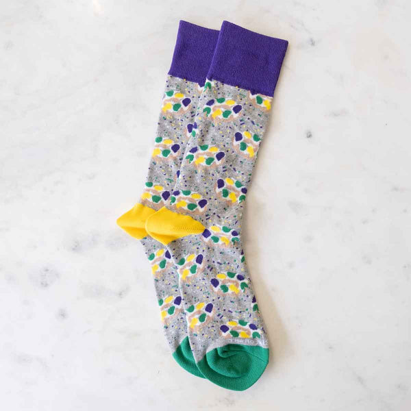 Men's King Cake Socks