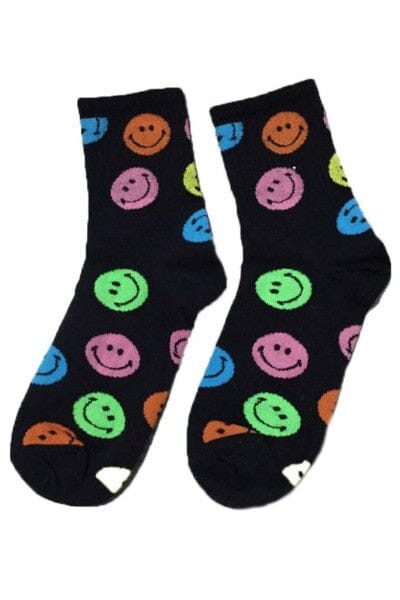 Black Smile Socks
